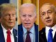 Three men in suits and ties.