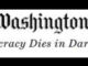 The Washington Post logo with slogan.