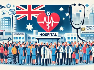 Healthcare professionals and patients in hospital setting.