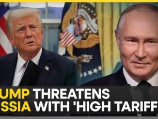 Politician threatens Russia with high tariffs.