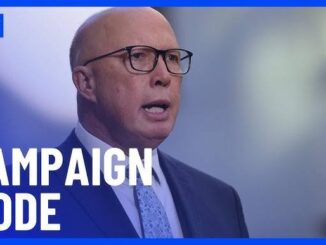 Man speaking with "Campaign Mode" text overlay.