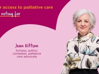 Advocacy for better access to palliative care.
