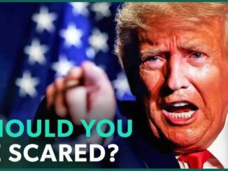 Person pointing with "Should You Be Scared?" text.