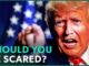 Person pointing with "Should You Be Scared?" text.