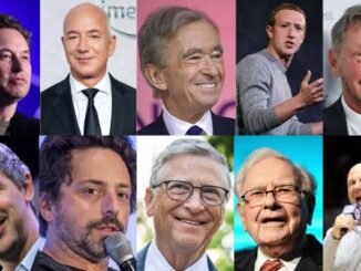 Ten people smiling in a collage.