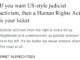 Albrechtsen headline in The Australian saying that a Human Rights Act would lead to judicial activism.