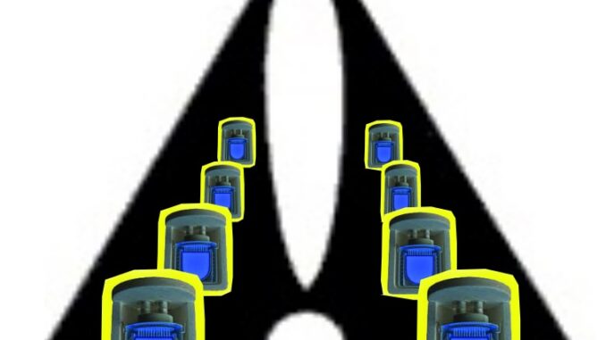 Exclamation mark with blue and yellow objects. Exclamation mark with blue and yellow objects.
