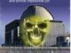 Nuclear plant with glowing skull overlay.