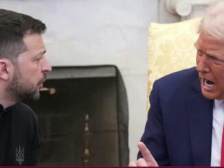 Two men engaged in a heated discussion.