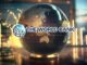 World Bank logo with globe and charts.