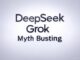 DeepSeek Grok Myth Busting text logo.