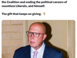 Peter Dutton delivering a speech in formal attire.