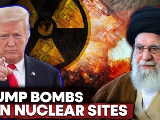 Trump threatens nuclear sites with bomb imagery.