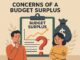 People worried about the concerns of a budget surplus.