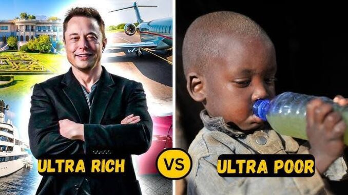Comparison of ultra-rich and ultra-poor children. Comparison of ultra-rich and ultra-poor children.
