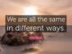 Quote on rocks by the sea.