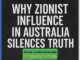 Text about Zionist influence in Australia.