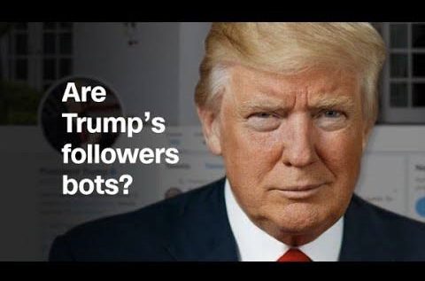 Man with text questioning follower authenticity. Man with text questioning follower authenticity.