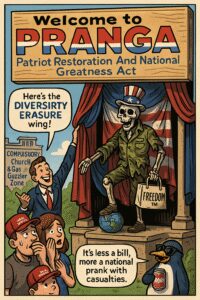 Questioning the impact of a new bill on democracy and elections.