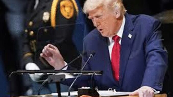 Person speaking at a podium with microphone. Person speaking at a podium with microphone.