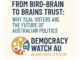 Democracy Watch AU political poster about teal voters.