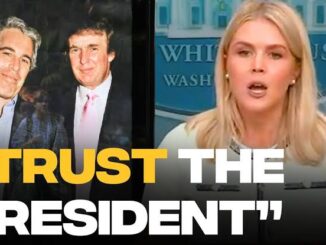 Trust the President" headline with speakers.