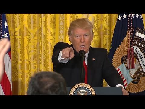 Politician pointing during a press conference. Politician pointing during a press conference.