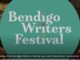 Bendigo Writers Festival poster and audience.