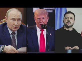 Three men speaking at different events.