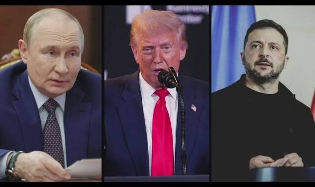 Three men speaking at different events.
