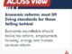 ACOSS View on economic reforms and standards.