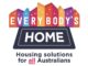 Colorful houses with "Everybody's Home" text.