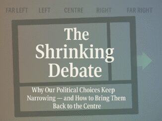 The Shrinking Debate political choices diagram.
