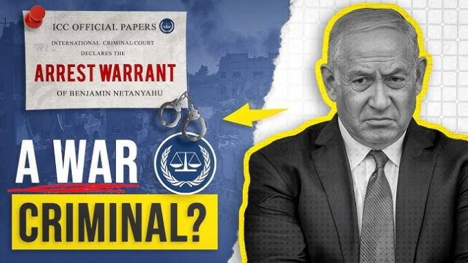 Arrest warrant headline with serious man. Arrest warrant headline with serious man.