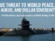 Submarine at dock with critical headline overlay.