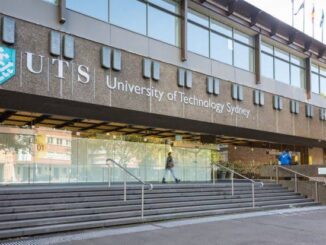 University of Technology Sydney building entrance.