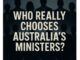 Who Chooses Australia's Ministers? Text Image