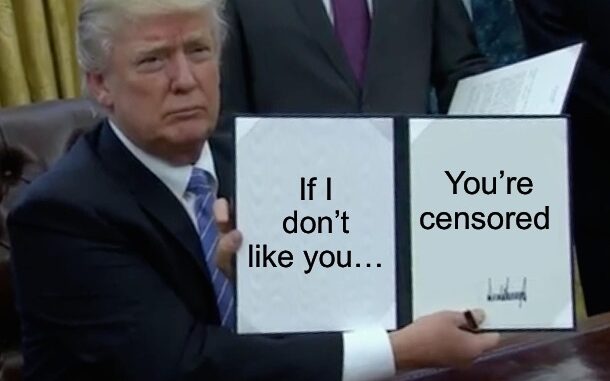 Man holding a humorous signed document.
