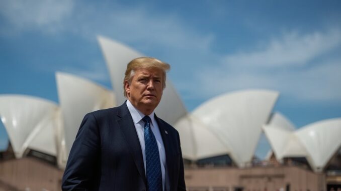 Man in suit with Sydney Opera House background. Man in suit with Sydney Opera House background.