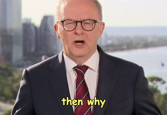 Man speaking with "then why" text overlay. Man speaking with "then why" text overlay.