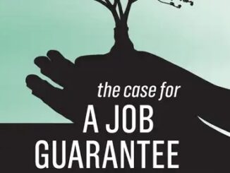 Hand holding a small plant, job guarantee.