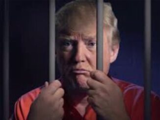 Person behind bars wearing an orange shirt.