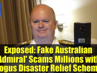 News headline about a fake Australian admiral.