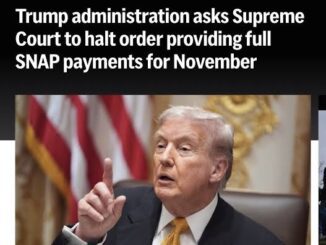 Trump administration requests halt on SNAP payments.