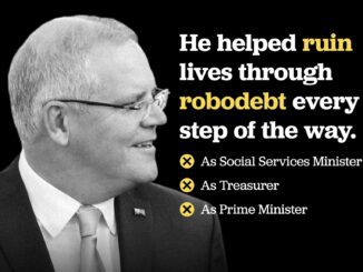 Man criticized for involvement in robodebt scandal.