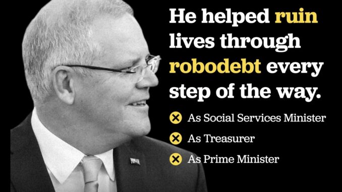 Man criticized for involvement in robodebt scandal. Man criticized for involvement in robodebt scandal.
