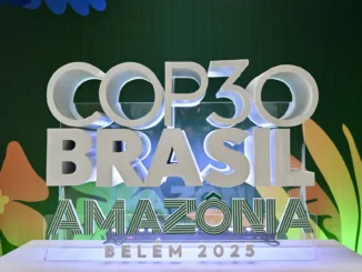 COP30 Brasil Amazônia Belém 2025 sign.