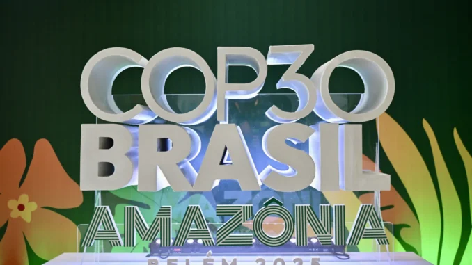 COP30 Brasil Amazônia Belém 2025 sign. COP30 Brasil Amazônia Belém 2025 sign.