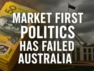 Australian politics critique with money and parliament.