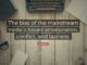 Quote about mainstream media bias on table.